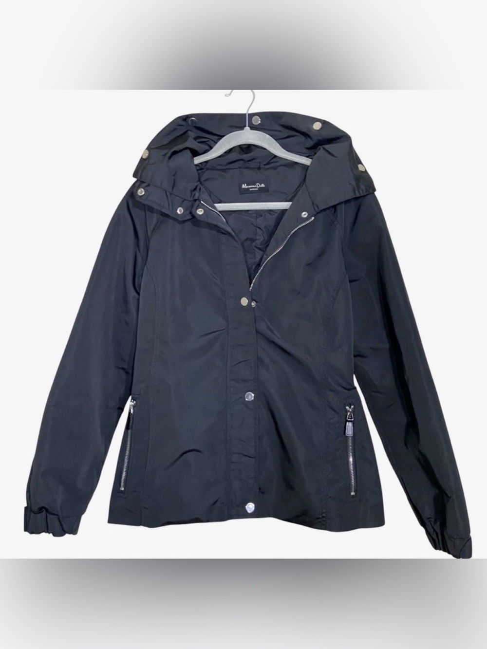 Massimo Dutti Utility Jacket with Hood- woman’s 34